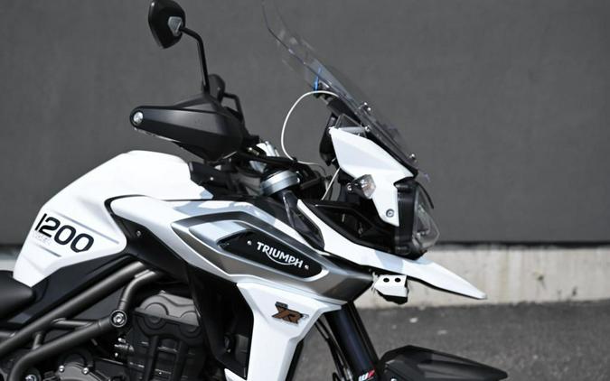 2019 Triumph Tiger 1200 XRT Crystal White