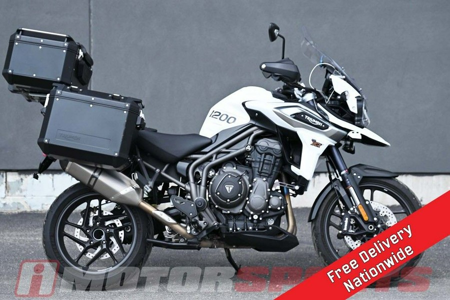 2019 Triumph Tiger 1200 XRT Crystal White