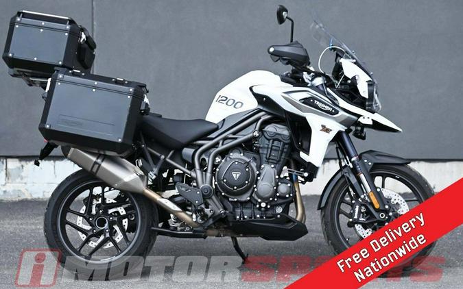 2019 Triumph Tiger 1200 XRT Crystal White