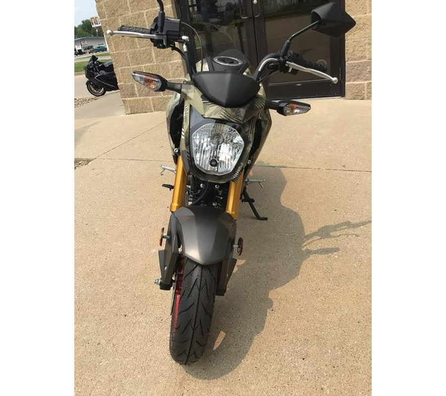 2025 Kawasaki Z125 PRO Cypher Camo Beige
