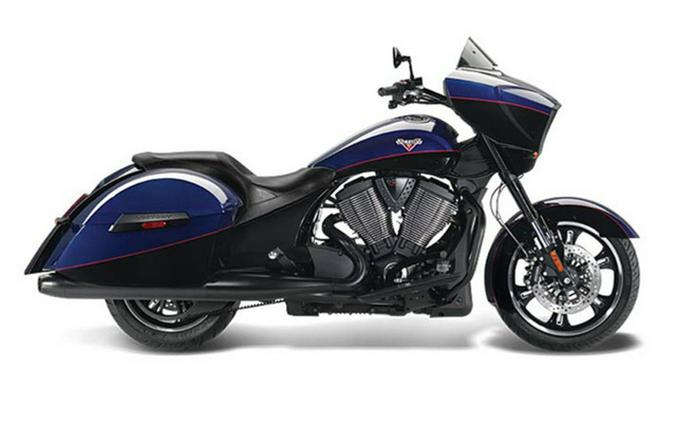 2014 Victory Motorcycles Cross Country Factory Custom Paint Boss Blue & Gloss Black