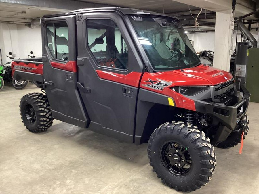 2025 Polaris® RANGER CREW XP 1000 NS ED PREM - SUNSET RED Premium