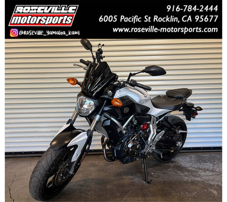 2015 Yamaha FZ 07