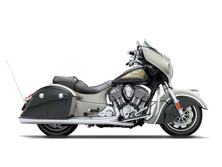 2016 Indian Motorcycle® Chieftain® Star Silver and Thunder Black