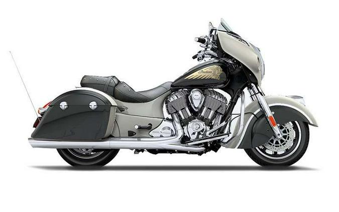 2016 Indian Motorcycle® Chieftain® Star Silver and Thunder Black