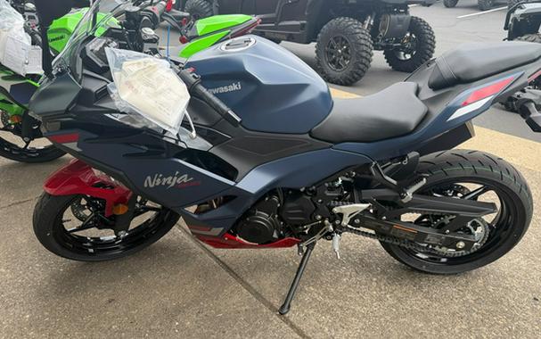 2026 Kawasaki Ninja 500 ABS Metallic Matte Twilight Blue