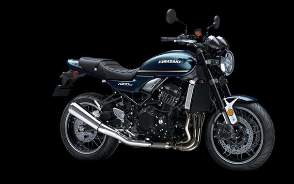 2027 Kawasaki Z900RS ABS Candy Greenish Blue