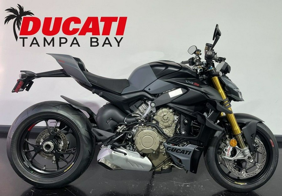 2024 Ducati Streetfighter V4 S Grey & Black