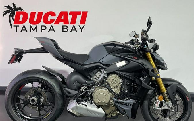 2024 Ducati Streetfighter V4 S Grey & Black