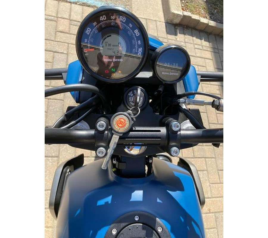 2023 Royal Enfield Scram 411 Skyline Blue