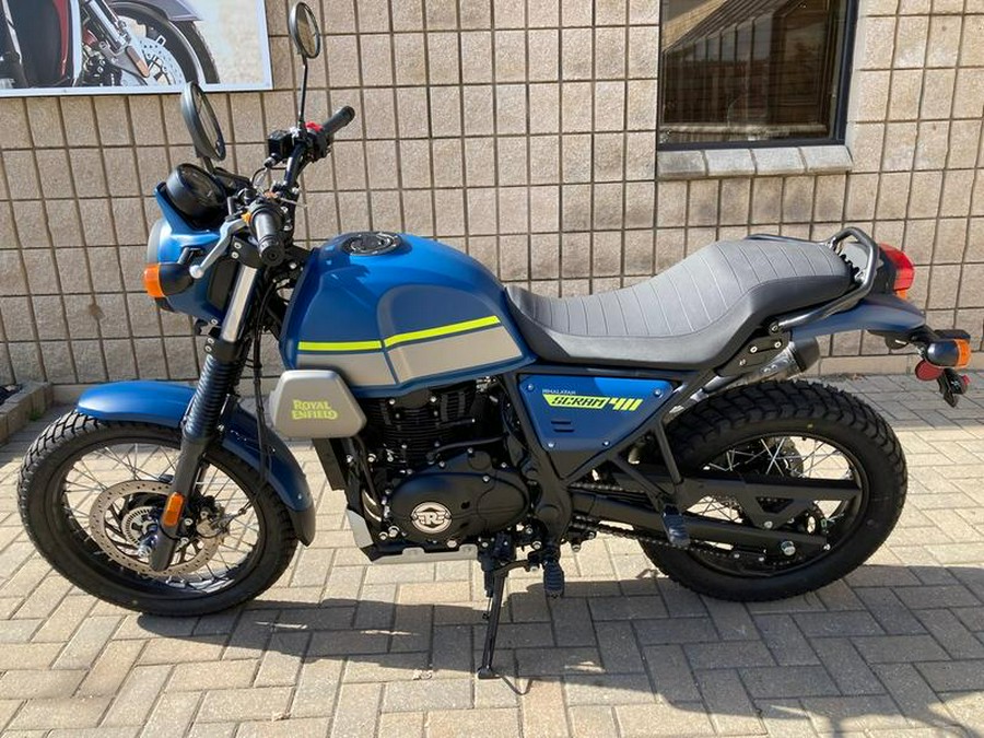 2023 Royal Enfield Scram 411 Skyline Blue