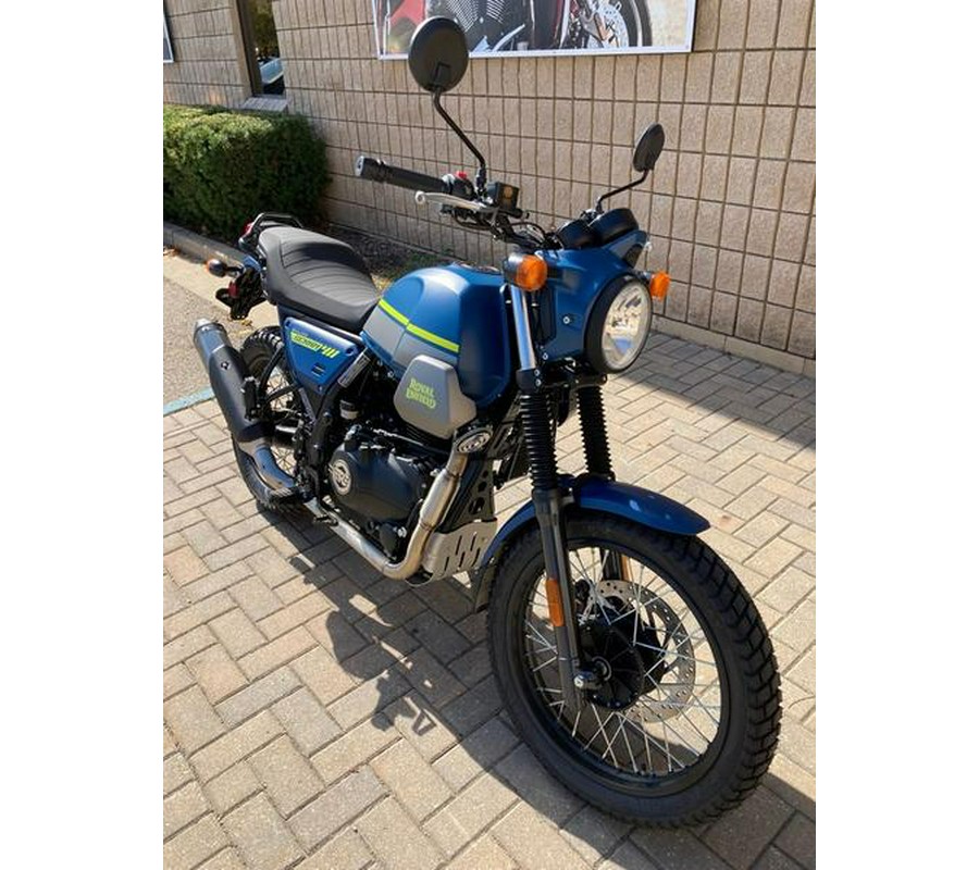 2023 Royal Enfield Scram 411 Skyline Blue