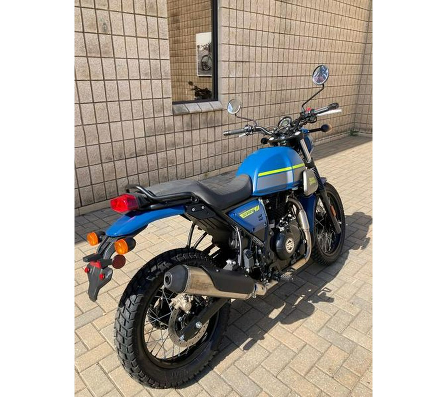 2023 Royal Enfield Scram 411 Skyline Blue