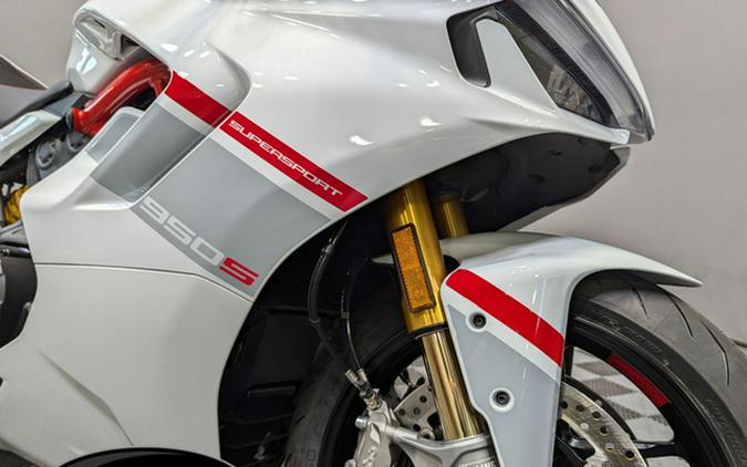 2024 Ducati Supersport 950 S White Stripe 950 S ICEBERG WHITE