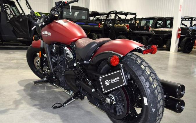 2024 Indian Motorcycle® Scout® Bobber ABS Sunset Red Smoke