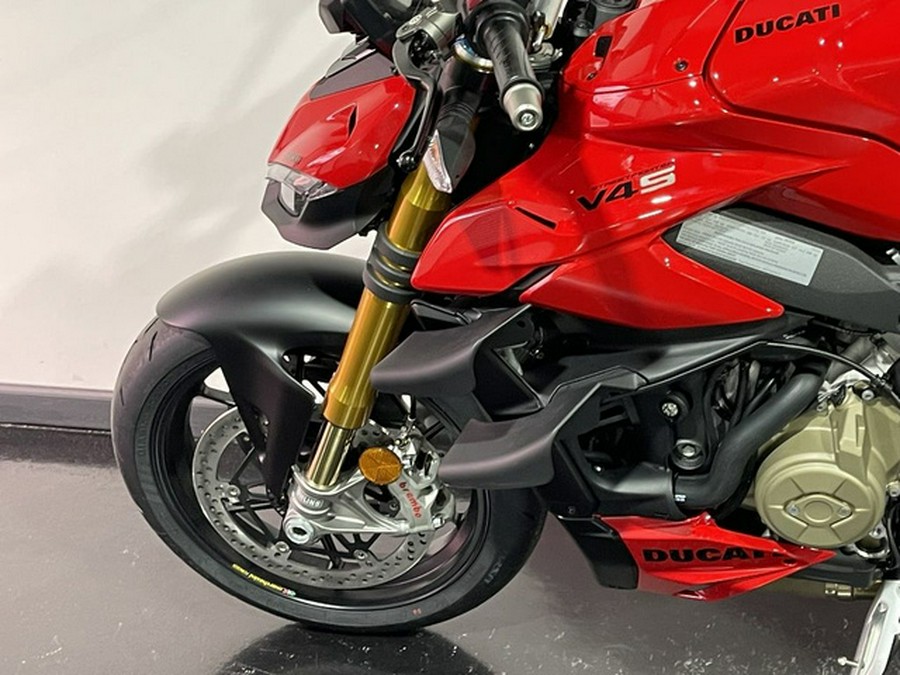 2024 Ducati Streetfighter V4 S Red