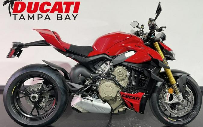 2024 Ducati Streetfighter V4 S Red