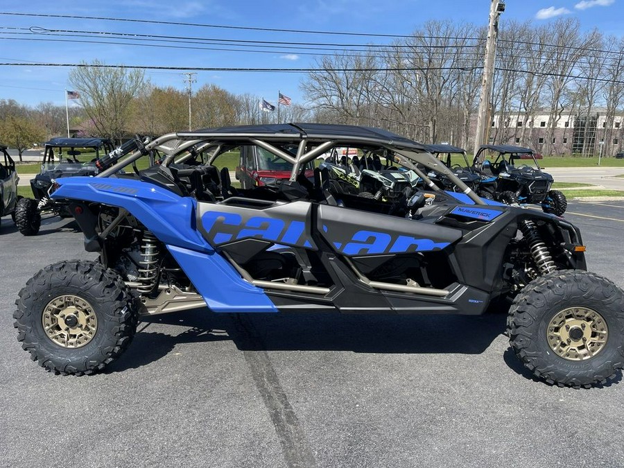 2024 Can-Am® Maverick X3 MAX X rs Turbo RR with Smart-Shox Dazzling Blue & Carbon Black