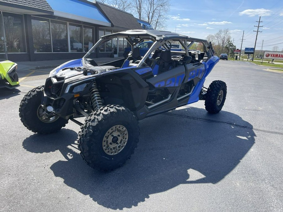 2024 Can-Am® Maverick X3 MAX X rs Turbo RR with Smart-Shox Dazzling Blue & Carbon Black