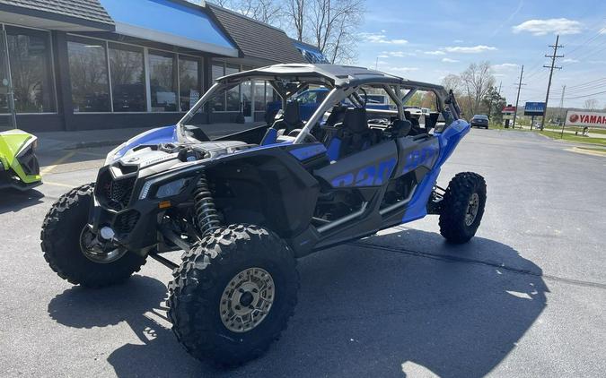 2024 Can-Am® Maverick X3 MAX X rs Turbo RR with Smart-Shox Dazzling Blue & Carbon Black