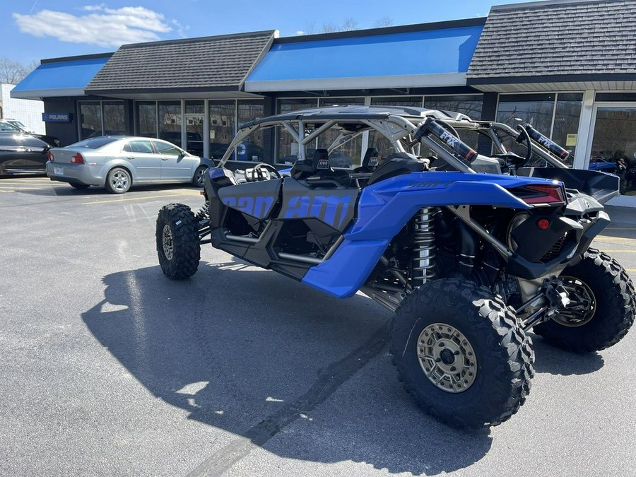 2024 Can-Am® Maverick X3 MAX X rs Turbo RR with Smart-Shox Dazzling Blue & Carbon Black