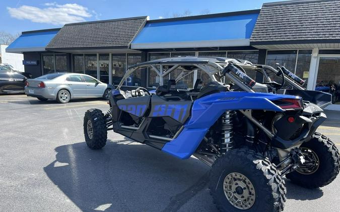 2024 Can-Am® Maverick X3 MAX X rs Turbo RR with Smart-Shox Dazzling Blue & Carbon Black