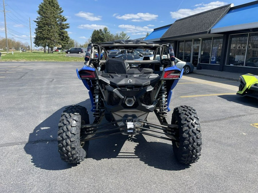 2024 Can-Am® Maverick X3 MAX X rs Turbo RR with Smart-Shox Dazzling Blue & Carbon Black