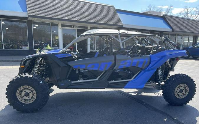 2024 Can-Am® Maverick X3 MAX X rs Turbo RR with Smart-Shox Dazzling Blue & Carbon Black