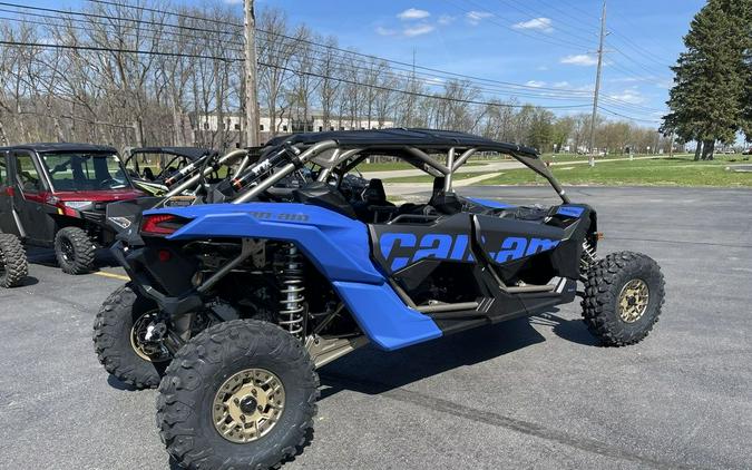 2024 Can-Am® Maverick X3 MAX X rs Turbo RR with Smart-Shox Dazzling Blue & Carbon Black