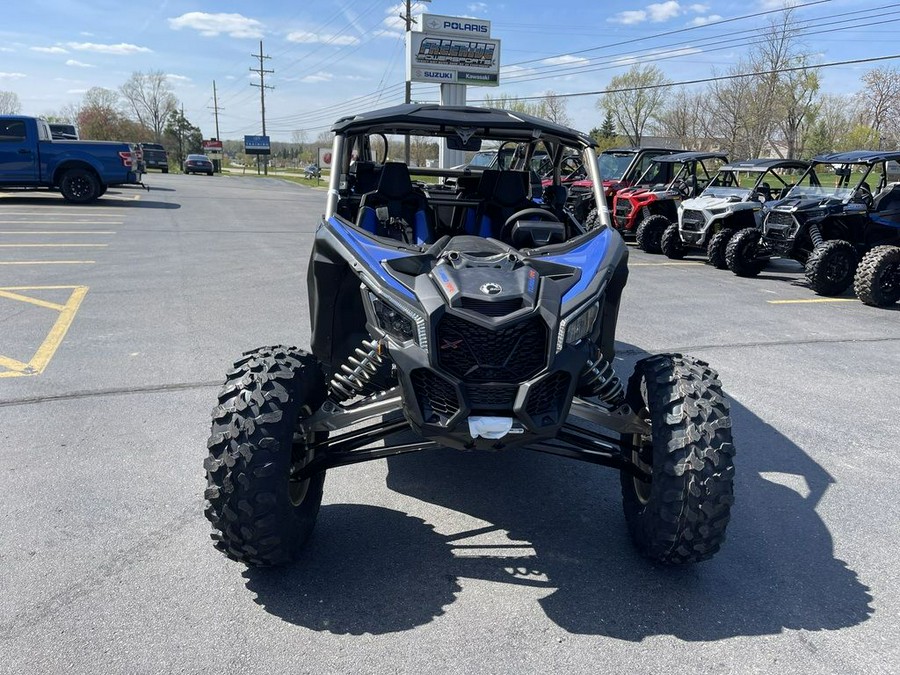 2024 Can-Am® Maverick X3 MAX X rs Turbo RR with Smart-Shox Dazzling Blue & Carbon Black