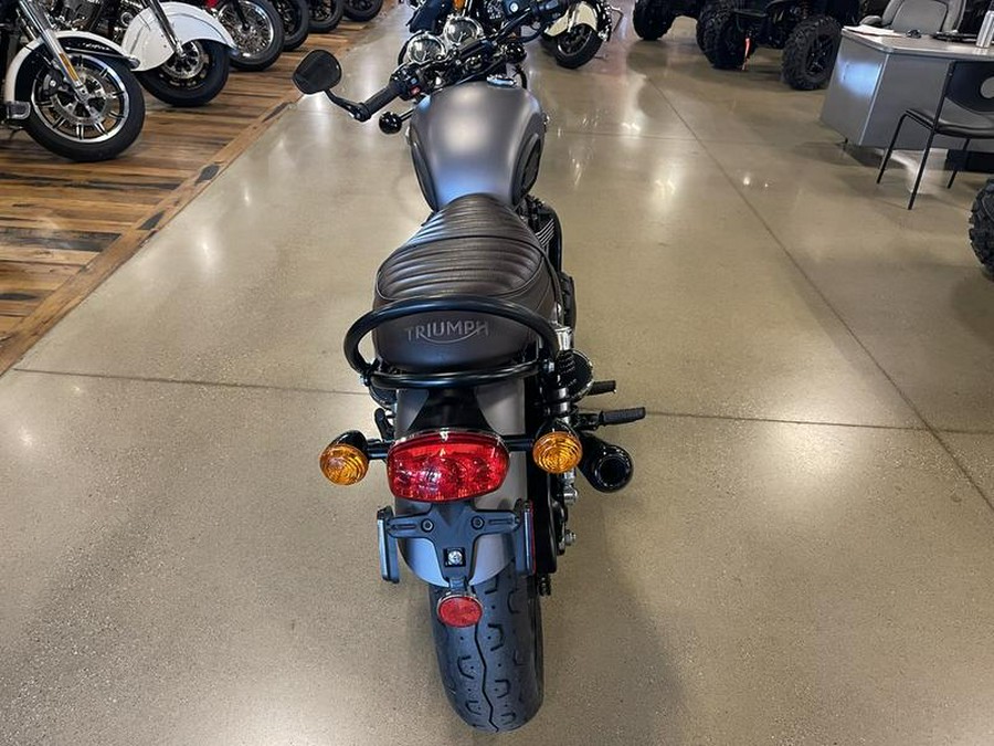 2018 Triumph Bonneville T120 Black Matte Graphite