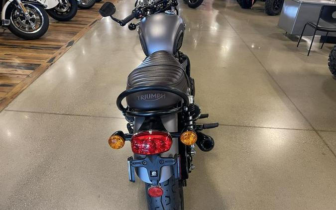 2018 Triumph Bonneville T120 Black Matte Graphite