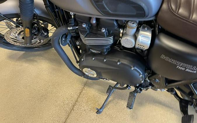 2018 Triumph Bonneville T120 Black Matte Graphite