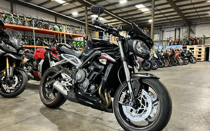 2018 Triumph Street Triple RS Phantom Black