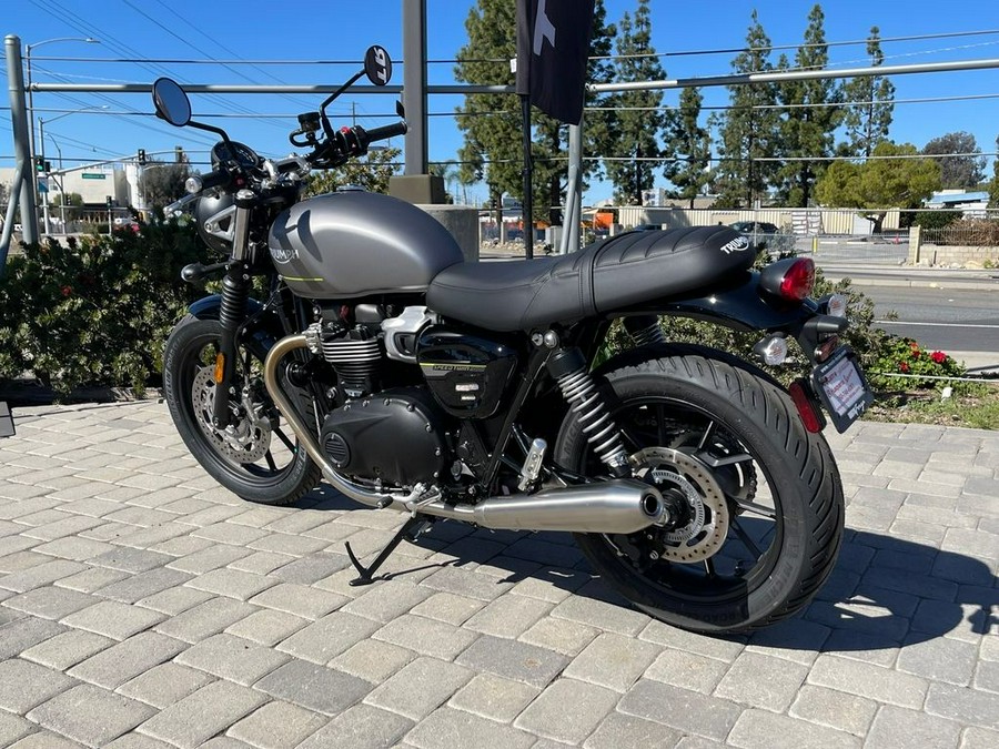 2023 Triumph Speed Twin 900 Matte Silver Ice