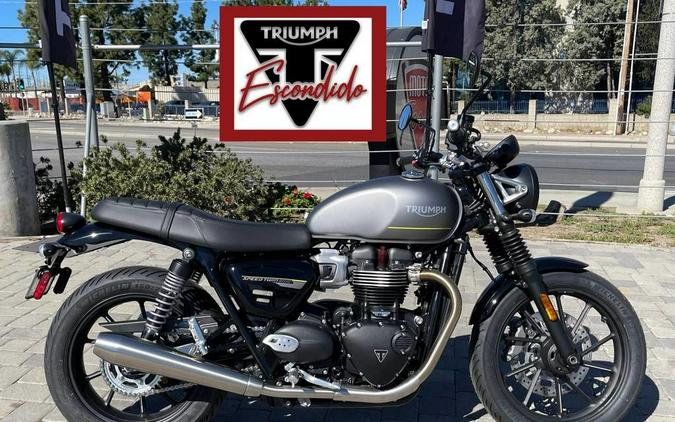 2023 Triumph Speed Twin 900 Matte Silver Ice