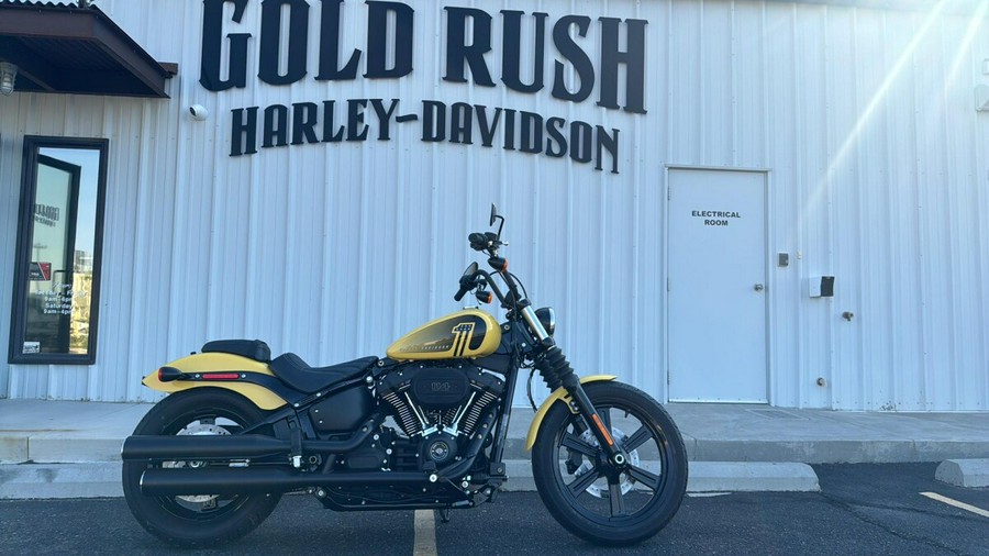 2023 Harley-Davidson Street Bob 114 Industrial Yellow