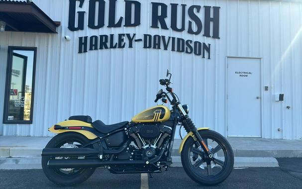 2023 Harley-Davidson Street Bob 114 Industrial Yellow