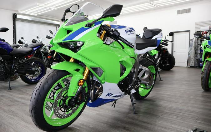 2024 Kawasaki Ninja® ZX™-6R 40th Anniversary Edition ABS