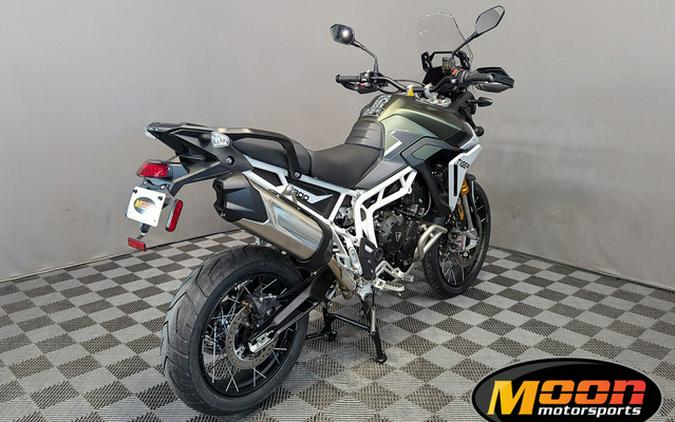 2024 Triumph Tiger 900 Rally Pro Matt Khaki Green / Matt Phanto Rally Pro