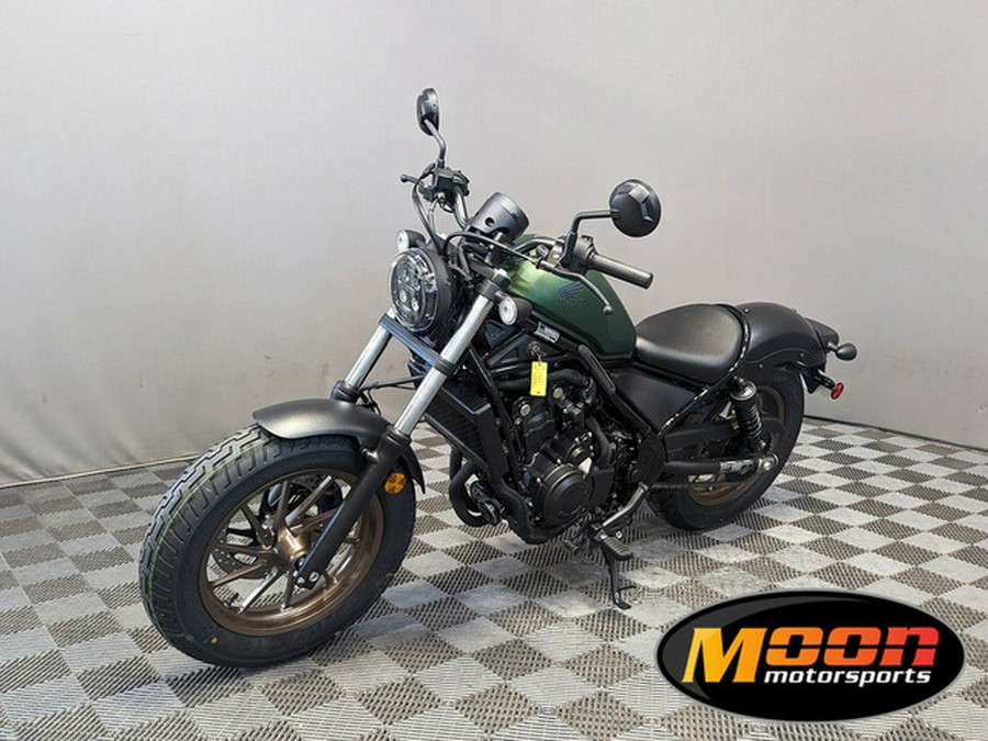 2024 Honda Rebel 500 ABS ABS MATTE LAUREL GREEN METALLIC