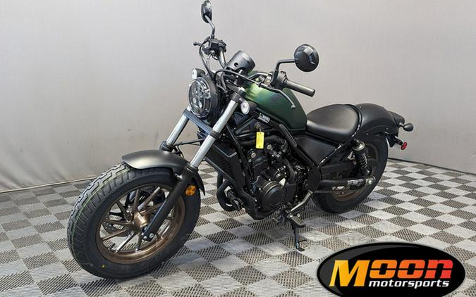 2024 Honda Rebel 500 ABS ABS MATTE LAUREL GREEN METALLIC