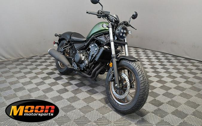 2024 Honda Rebel 500 ABS ABS MATTE LAUREL GREEN METALLIC