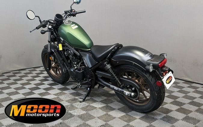 2024 Honda Rebel 500 ABS ABS MATTE LAUREL GREEN METALLIC