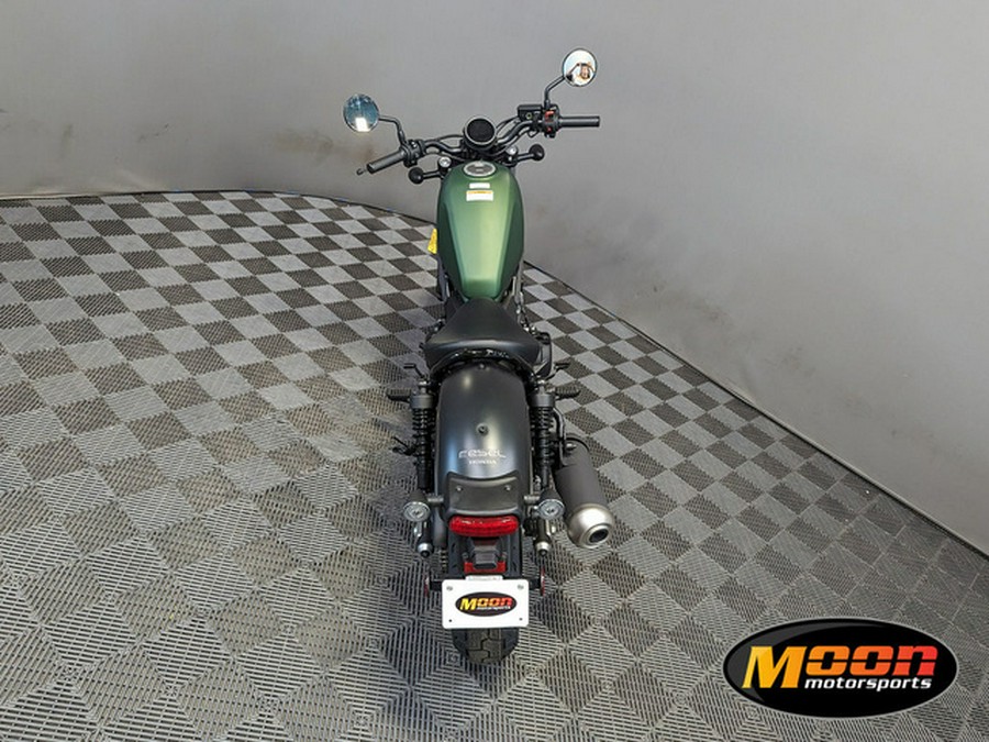 2024 Honda Rebel 500 ABS ABS MATTE LAUREL GREEN METALLIC