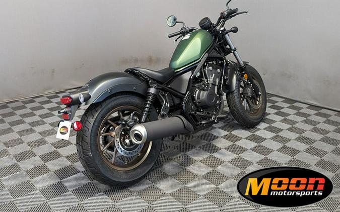 2024 Honda Rebel 500 ABS ABS MATTE LAUREL GREEN METALLIC