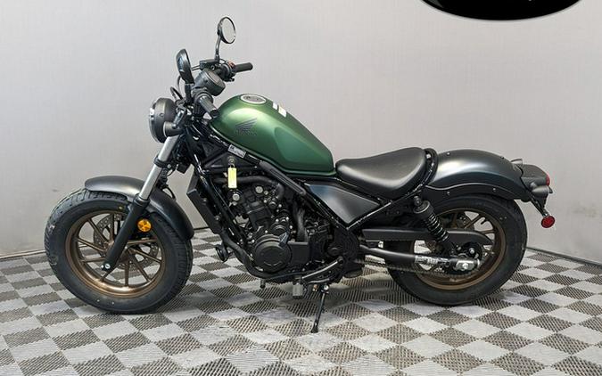 2024 Honda Rebel 500 ABS ABS MATTE LAUREL GREEN METALLIC