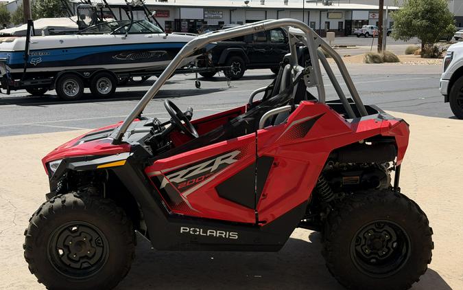 2026 POLARIS RZR 200 EFI INDY RED