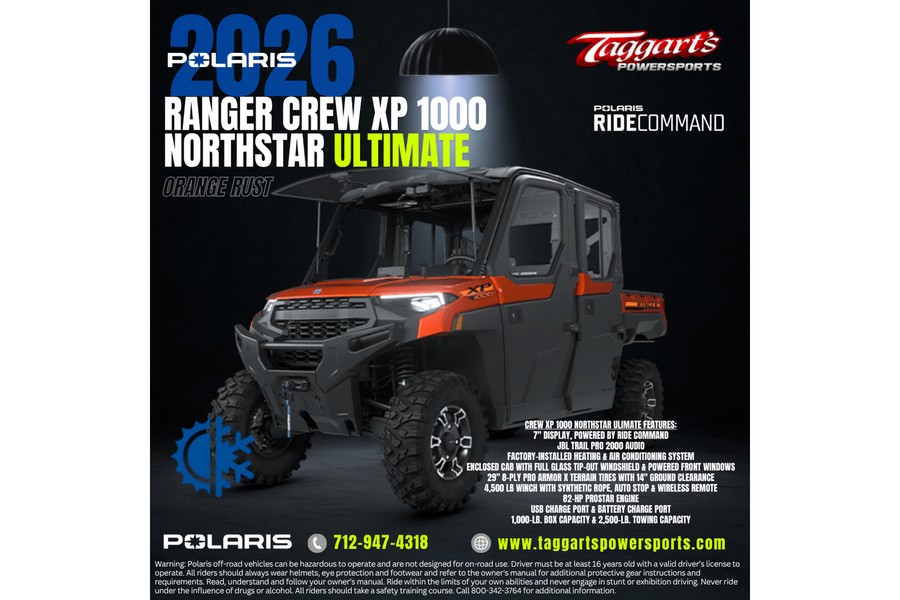 2026 Polaris Ranger® Crew XP 1000 NorthStar Edition Ultimate