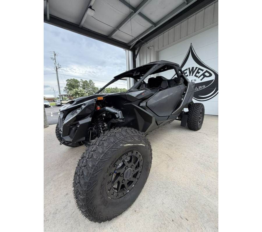 2026 Can-Am® Maverick R X RS with Smart-Shox Triple Black